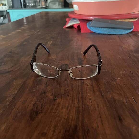 Fendi Eyeglasses Frame Italy F700 210 53-17-135 Brown Full Rim Metal UW95 - Picture 1 of 5